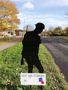 Silent Soldier on Marsworth Road